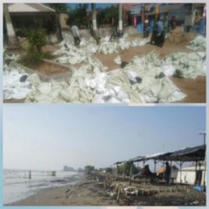 Tumpahan Minyak di Pantai Karawang Berdampak Buruk Bagi Pedagang dan Pengelola Tempat Wisata