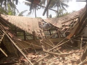 Gedung SDN Kalangsuria III Ambruk  Pemkab Karawang Terkesan Kurang Perhatikan Kualitas Pendidikan