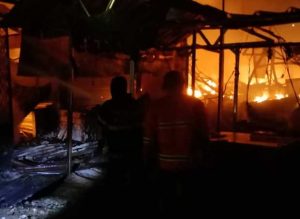 Pasar Tradisional Kalijati Ludes di Lalab Si Jago Merah