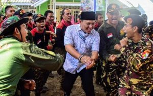 Penutupan Diklatsar Banser Jatisari, Wabup Terharu Melihat Kesetiaan Peserta