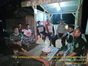 Bhabinkamtibmas Polsek Tempuran Polres Karawang Giat Sambang masyarakat