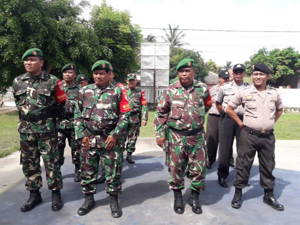 Muspika Kecamatan Tempuran Gelar Apel Pasukan Pengamanan Deklerasi Damai