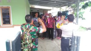 Warjo, Silaturahmi Dikawal Babinsa TNI-AD dan Bhabinkamtibmas Tercipta Kondusif