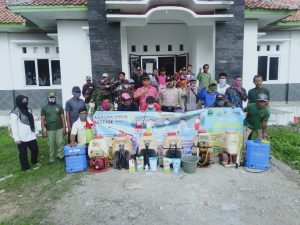 Desa Gombongsari Lakukan Penyemprotan Disinfektan
