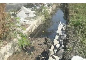 Pekerjaan Turap Desa Bayur Kidul Terkesan Siluman Serta Aslan