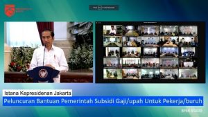 Jokowi Serahkan BSU Kepada Pekerja Peserta BPJAMSOSTEK Hari Ini