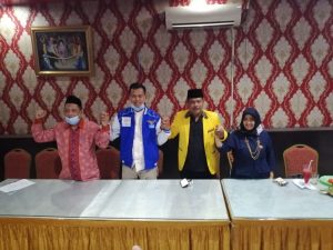 Paslon Cekas Deklarasi Di Tugu Proklamasi