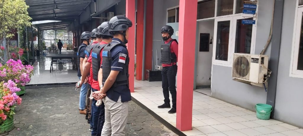 Giat Penggeledahan Rutin Lapas Kelas ll A Pada Hari Sabtu