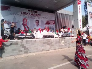 Orasi di GOR, PPP siap menangkan Yessi-Adly Di Pilkada Karawang