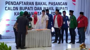 Daftar Ke KPU, Pasangan Yesi Karya Lianti-Adly Fairuz Optimis Menang