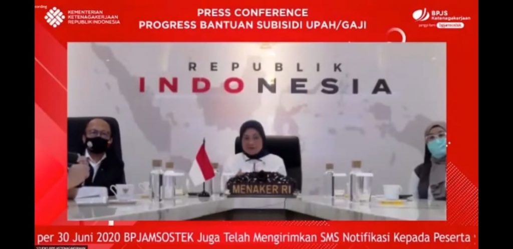 BPJAMSOSTEK Serahkan Data Calon Penerima BSU Gelombang III Ke Kemnaker