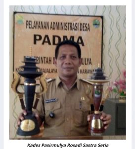 SEGUDANG PENGHARGAAN DIRAIH KADES PASIR MULYA
