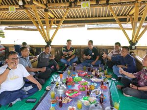 Kedekatan Komunitas Kagok Edan Dengan Insan Pers Kumpul Bareng