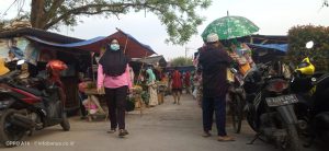 Aktivitas di Pasar Tradisional Perum