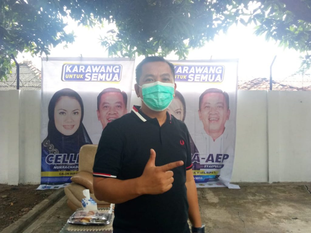 H.Aep Lanjutkan Kampanye Tatap Muka Menjelang Pilkada Karawang