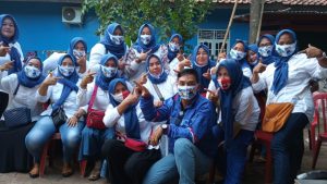 KUNJUNGAN TEH CELLI DISAMBUT BAIK WARGA KARANGTANJUNG