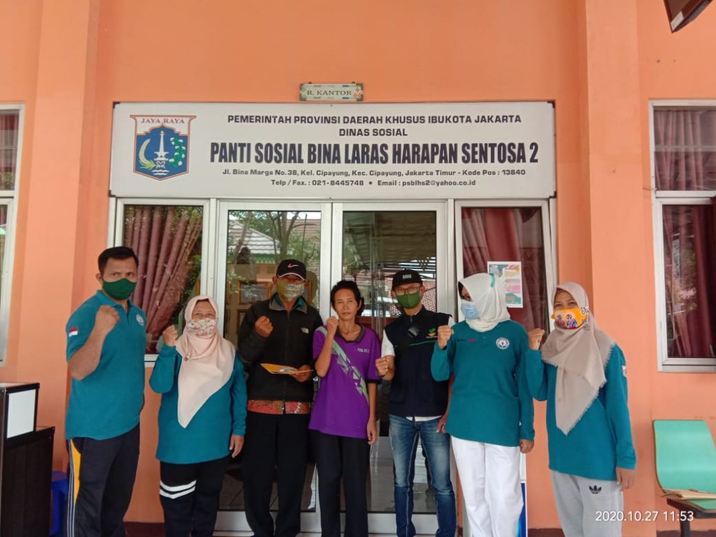 TKSK KECAMATAN KUTAWALUYA BERHASIL PERTEMUKAN ORANG HILANG PADA KELUARGANYA