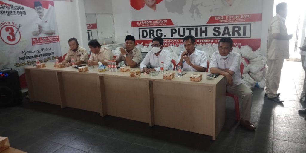 DPC Praksi Partai Gerindra Kabupaten Karawang, Optimis Pasangan Calon Jimmy-Yusni Di Pilkada Tahun 2020