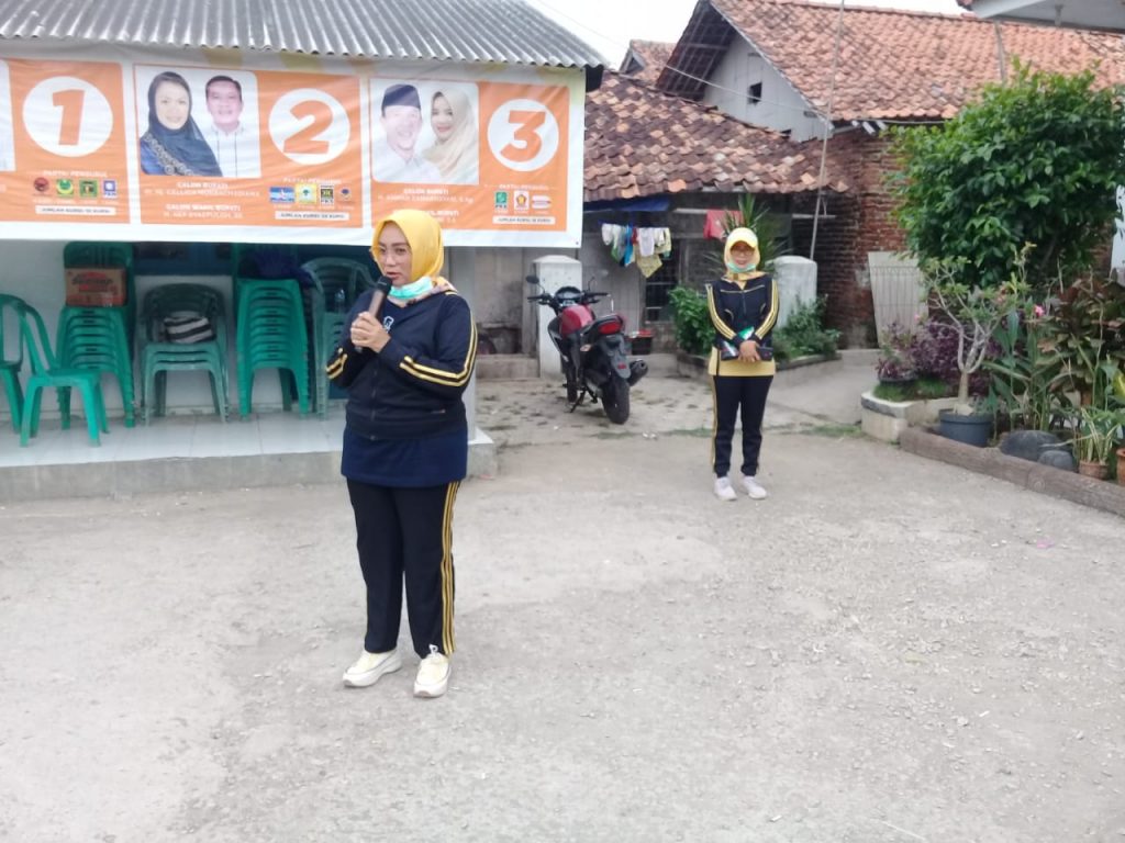 Hj.Sri Rahayu Agustina,SH Lakukan Lonsolidasi Pemenangan Paslon Nomor Urut 2