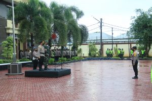 Apel Gelar Pasukan Dalam Rangka Pengamanan Ops Mantap Praja 2020
