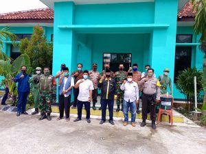 Dandim 0509/Bekasi Monitoring Kesiapan Pilkades Di Desa Pantai Harapan Jaya