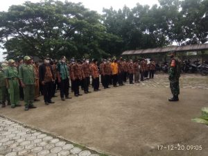 Babinsa Koramil 03/Cb Melaksanakan Apel Bersama Pemerintahan Desa Jayabakti