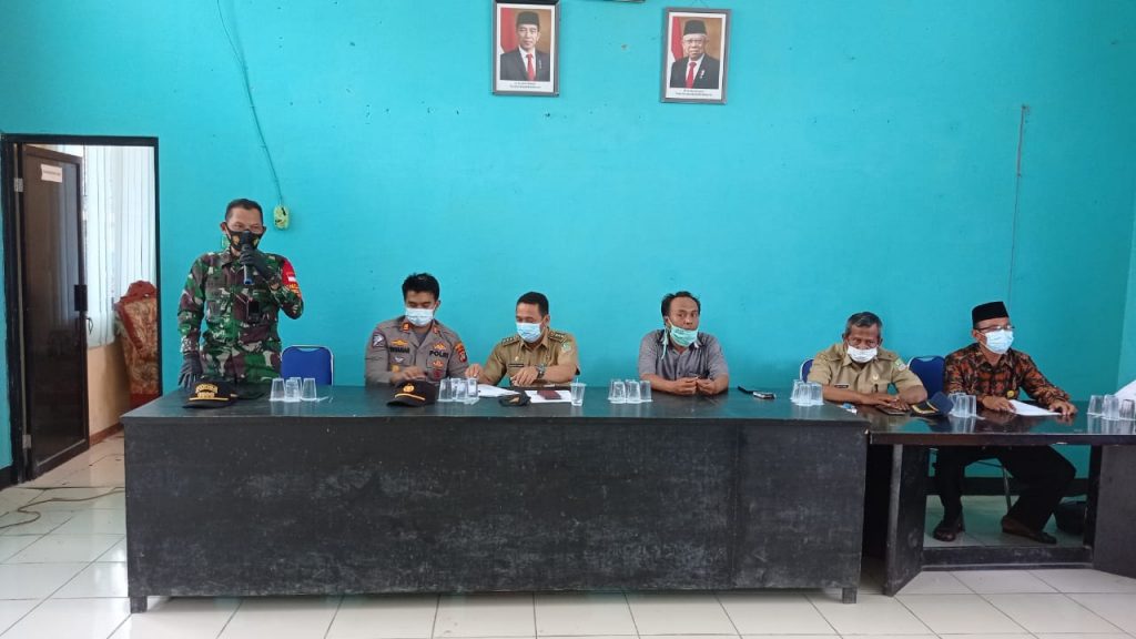 Danramil 03/Cb Hadiri Rapat Pleno Rekapitulasi Dan Penetapan Pemenang Pilkades Pantai Harapan Jaya