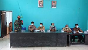 Danramil 03/Cb Hadiri Rapat Pleno Rekapitulasi Dan Penetapan Pemenang Pilkades Pantai Harapan Jaya