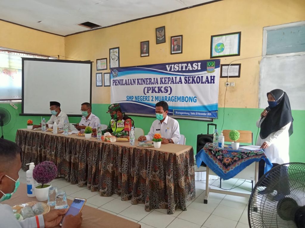 Babainsa Koramil 03/Cb Hadiri Simulasi Pembelajaran Tatap Muka Siswa Siswi SMP