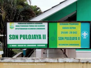 Di Duga Mangkrak Pembangunan Gedung UKS SDN Pulojaya II, Kecamatan Lemahabang Karawang Sampai Akhir Tahun 2020 Belum Selesai?