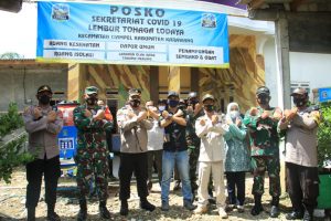 Kapolres Bersama Dandim 0604 Karawang Kunjungi Lembut Tohaga Di Kecamatan Ciampel