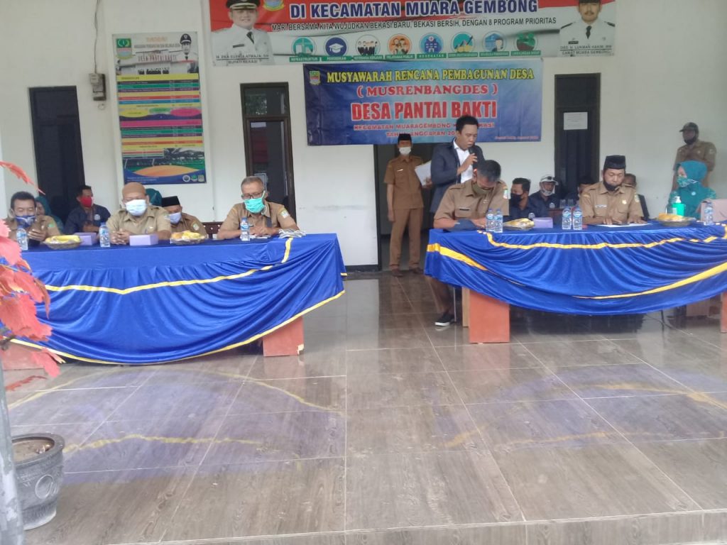 PEMDES PANTAI BAKTI GELAR MUSREMBANGDES UNTUK PERCEPATAN PEMBANGUNAN DESA