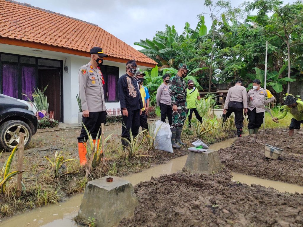 DANRAMIL 03/CABANGBUNGIN HADIRI PERSIAPAN KAMPUNG TANGGUH JAYA
