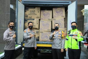 Polres Karawang Peduli Bantuan Untuk Korban Bencana Alam