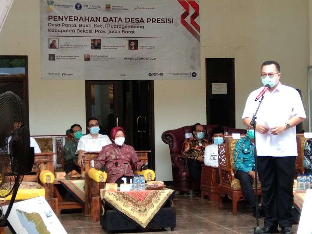 MENSOS TERIMA DATA PRESISI DESA PANTAI BAKTI DALAM KUNKER KE MUARAGEMBONG