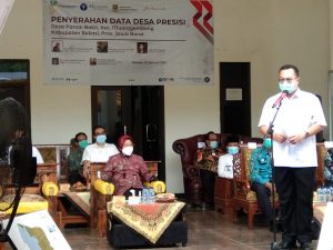 MENSOS TERIMA DATA PRESISI DESA PANTAI BAKTI DALAM KUNKER KE MUARAGEMBONG