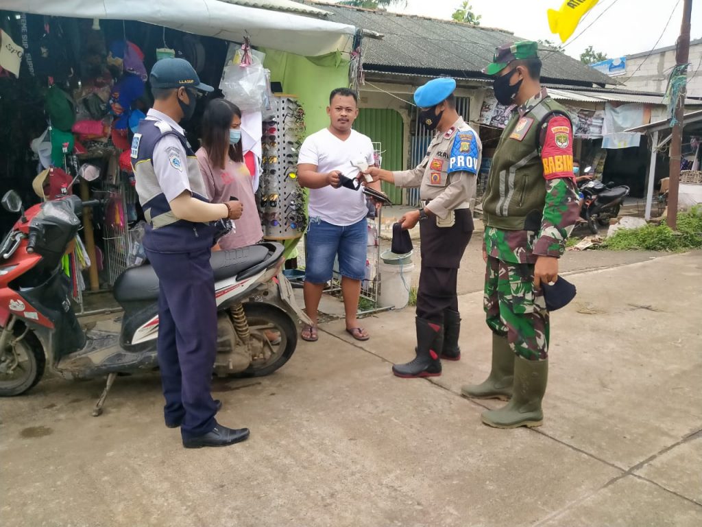 TNI – POLRI GELAR RAZIA MASKER DALAM OPERASI YUSTISI PENEGAKAN DISIPLIN PROTOKOL KESEHATAN