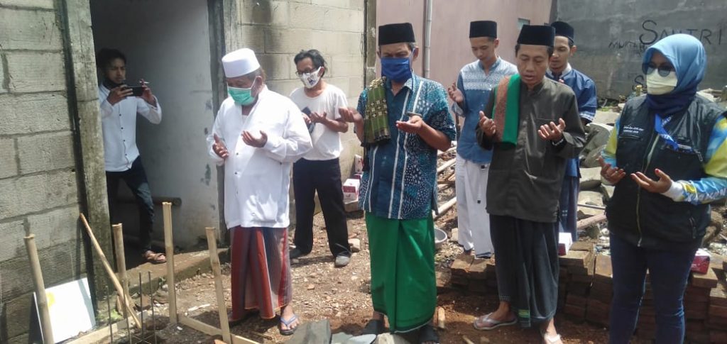 Peletakan Batu Pertama Pembangunan Lanjutan Pondok Pesantren Riadhul Jannah Al Mukhtari
