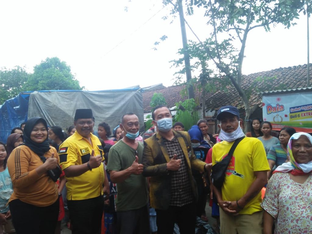 Golkar Kabupaten Karawang Laksanakan Baksok Ke Rengasdengklok Utara