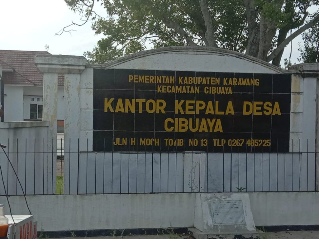 Di Duga Oknum Kades Cibuaya Selewengkan Dana Desa