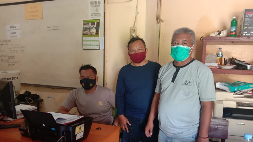 Terkait Pemberitaan Disebut Tak Berimbang Pimred Ontv.co.id Datangi Polsek Pedes