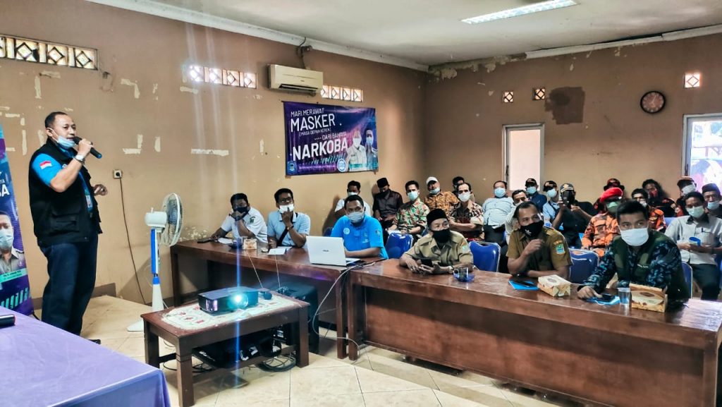 PENYULUHAN TENTANG BAHAYA NARKOBA DALAM KEGIATAN TMMD NON FISIK