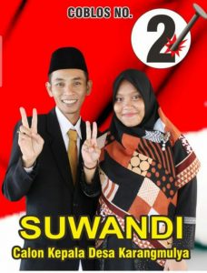 Suwandi Optimis Bisa Raih Kemenangan Dikontestasi Pilkades 4 April 2021
