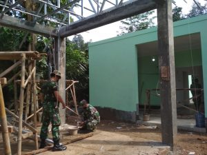 KEJAR TARGET, SATGAS TMMD SETU TAK HIRAUKAN LELAH DAN PANAS