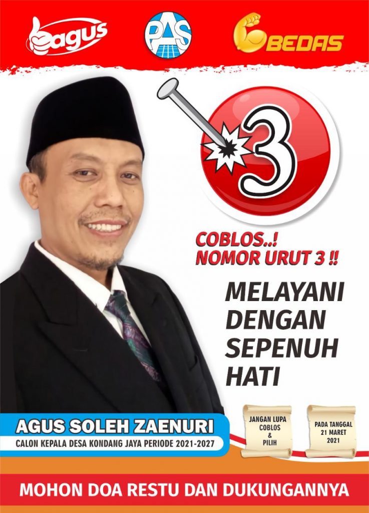Agus Soleh Zaenuri No Urut 3 ,Kampanye Dengan Silaturahmi Ke Masyarakat