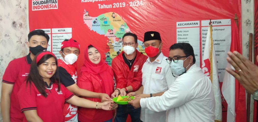 Ketua Umum PSI Kunjungi Kantor DPD PSI Kabupaten Karawang