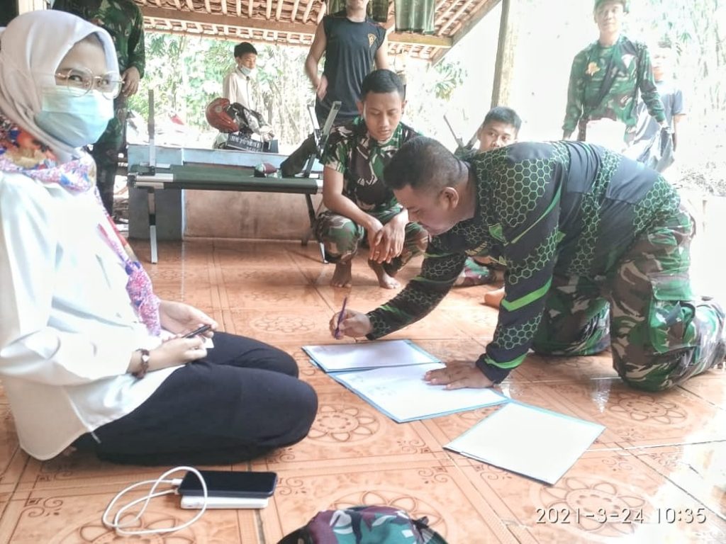 GUNA MENJAGA KONDISI PERSONIL SATGAS RUTIN DILAKUKAN PENGECEKAN KESEHATAN