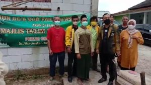 Senin Amanah DPD Golkar Karawang Salurkan Bantuan Untuk Sarana Ibadah