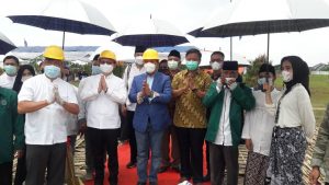 Wabub Aep Saepullah Hadiri Peletakan Batu Pertama Mesjid Jami Kartika Di Kawasan Perumahan Citra Swarna Karawang