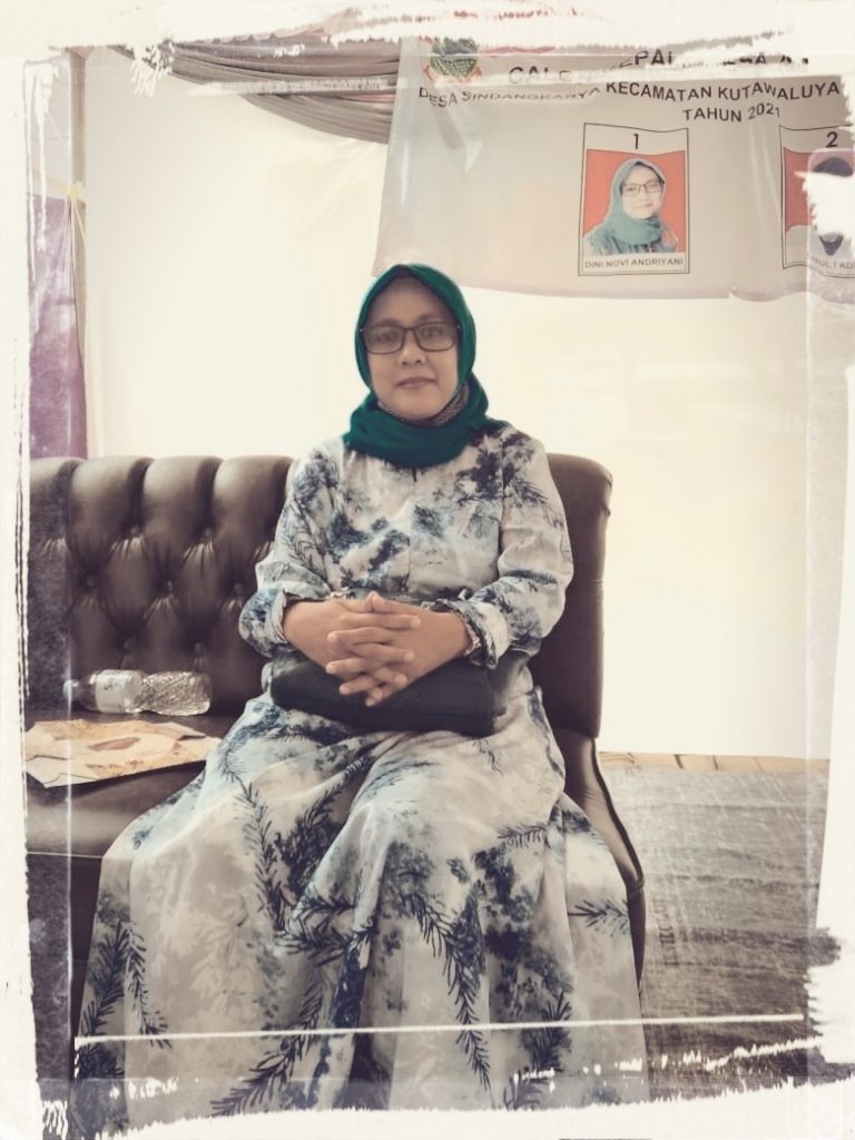 Dini Novi Andriyani Terpilih Sebagai Kades Sindang Karya